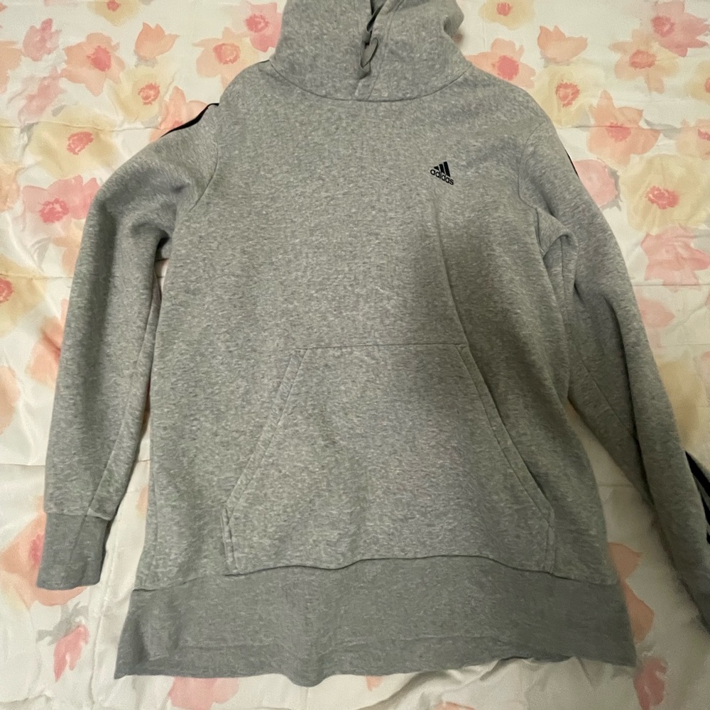 Gray Adidas Hoodie